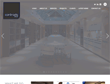 Tablet Screenshot of contradagroup.com